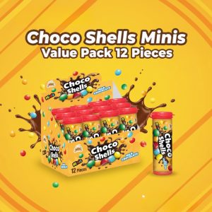 Choco Shells Minis – Creamy Milk Chocolate Bites