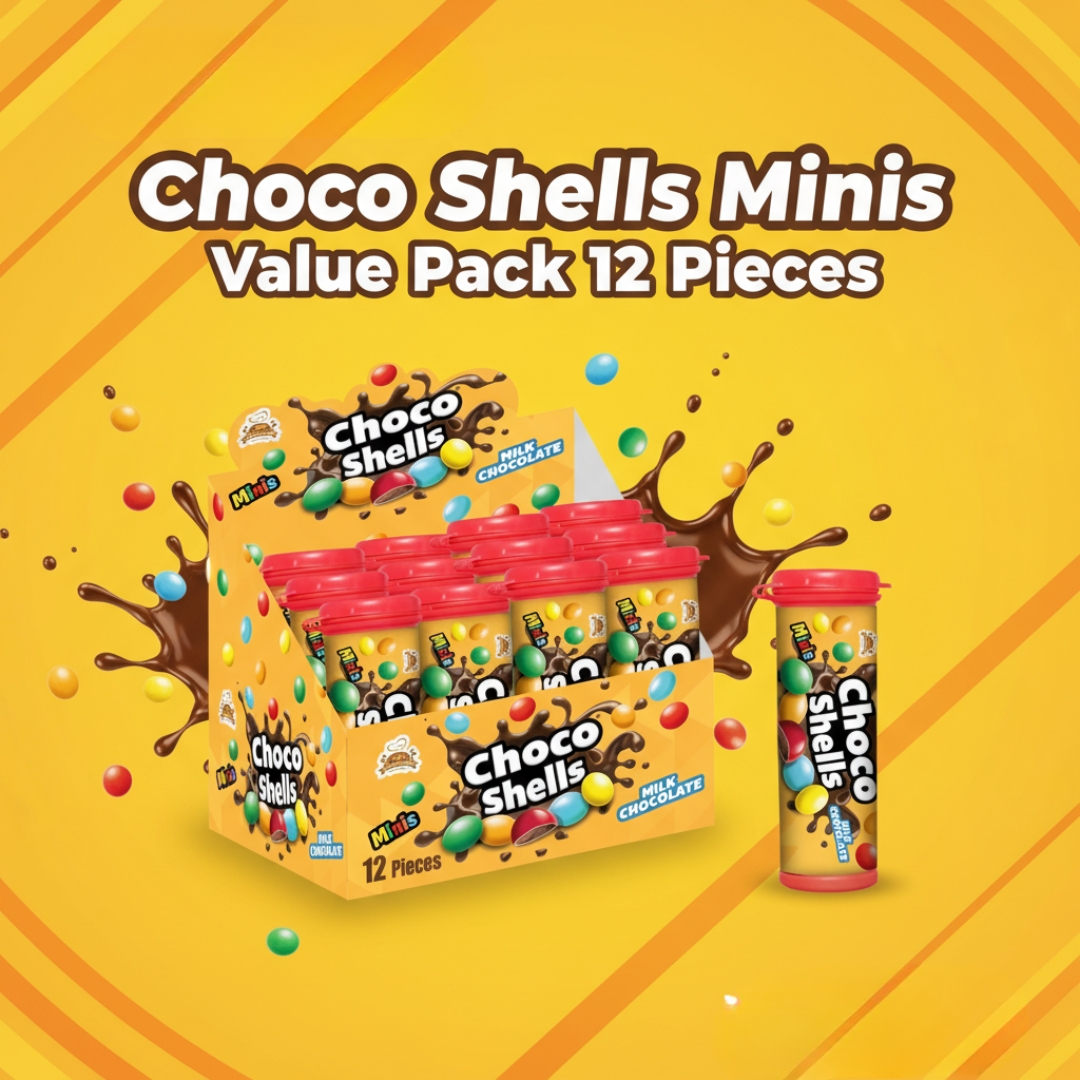 Choco Shells Minis – Creamy Milk Chocolate Bites