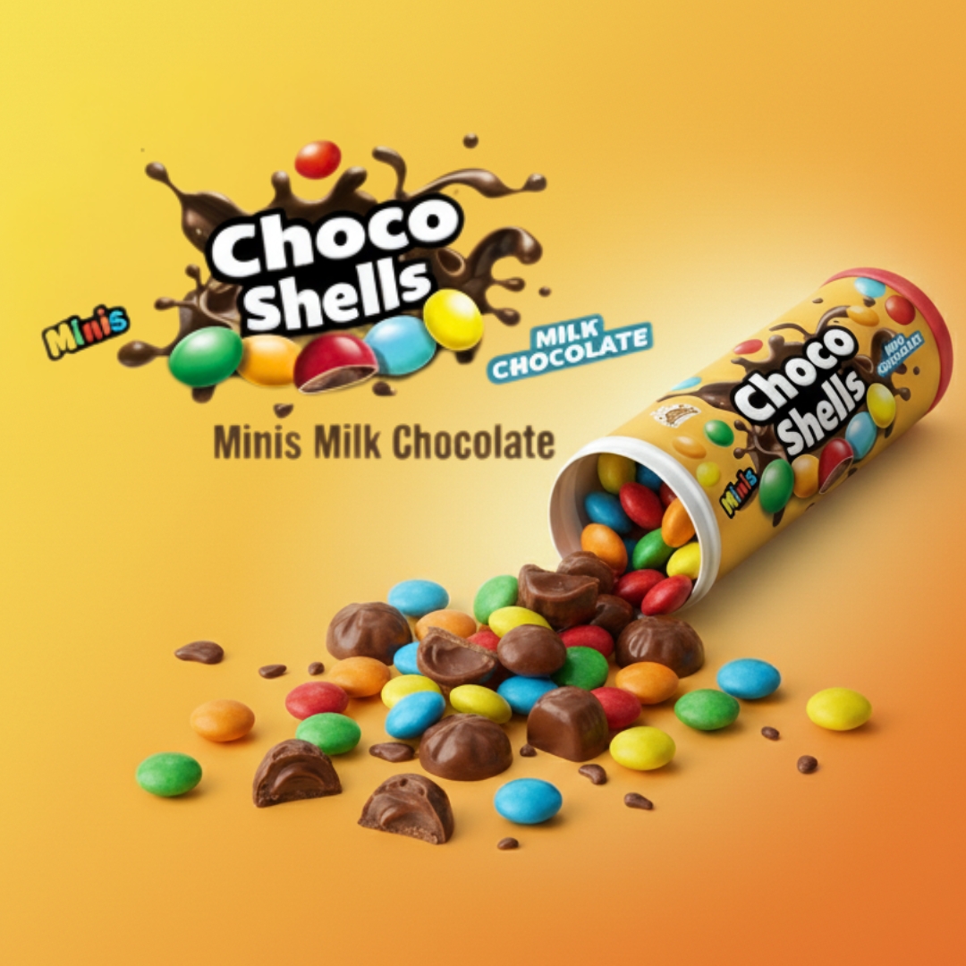 Choco Shells Minis – Creamy Milk Chocolate Bites - Image 3